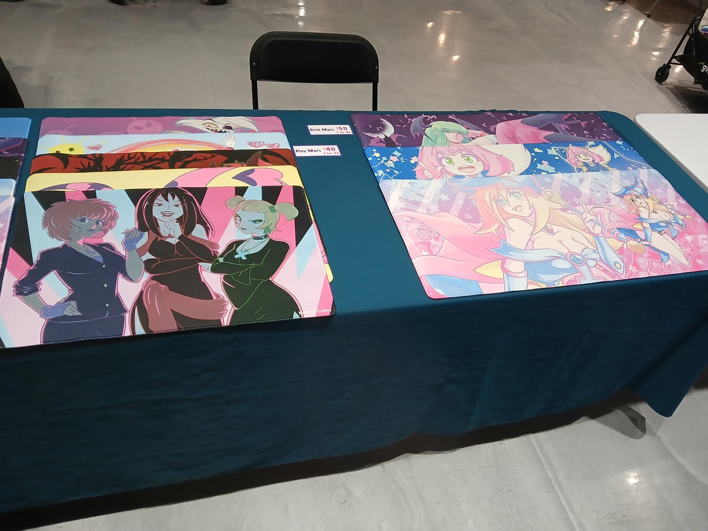 Play mat and desk mats